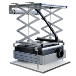 iView Projector Lift (1.5m Drop, Load Capacity 10kg) with RF Remote