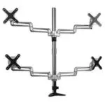 ET01-C048 Desk Brackets for 13"-23" LCD Monitors and screens