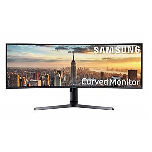 81v90JtbImL._SX466_ Sasmung CJ890 43" 4K Curved Monitor - LC43J890DKM - Image 1
