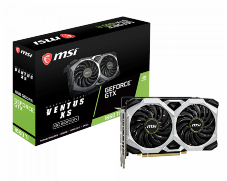 MSI GeForce GTX 1660 Ti VENTUS XS 6G OC GRAPHICS CARDS