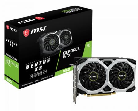 GeForce GTX 1660 VENTUS XS 6G OC