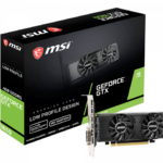 MSI GeForce GTX 1650 4GT LP OC GRAPHICS CARDS