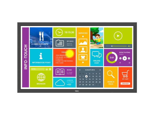 P404SST-P484SST-PP554SST_1600x1200 NEC P404 SST ( MULTI - TOUCH) Professional Large Format Touch Display