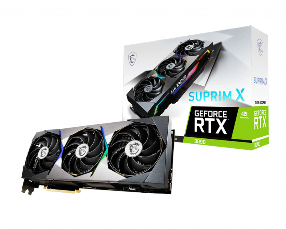MSI GeForce RTX 3090 SUPRIM X 24G Graphic Card MSI GeForce RTX 3090 SUPRIM X 24G Graphic Card