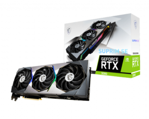 MSI GeForce RTX 3080 SUPRIM SE 10G LHR Graphic Card - Image 3