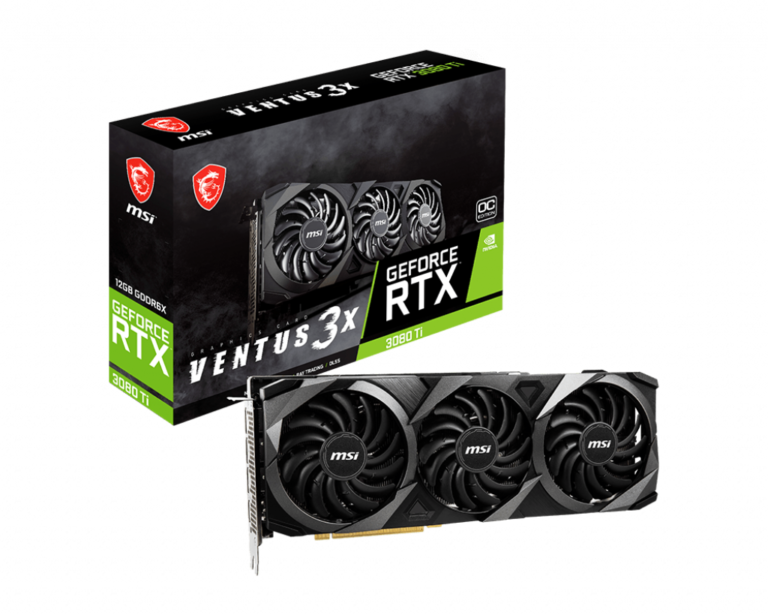 MSI GeForce RTX 3080 Ti VENTUS 3X 12G OC Graphic Card - Image 2