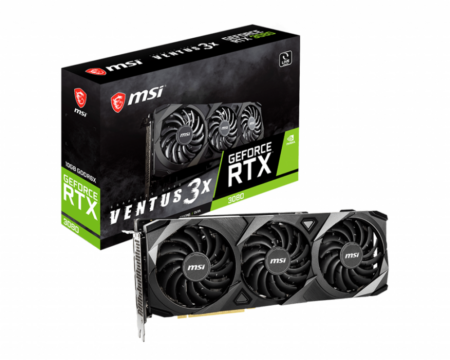 MSI GeForce RTX 3080 VENTUS 3X 10G LHR Graphic Card