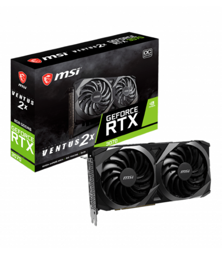 MSI GeForce RTX 3070 VENTUS 2X 8G OC LHR Graphic Card