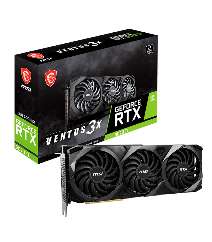 MSI GeForce RTX 3070 Ti VENTUS 3X 8G OC Graphic Card MSI GeForce RTX 3070 Ti VENTUS 3X 8G OC Graphic Card