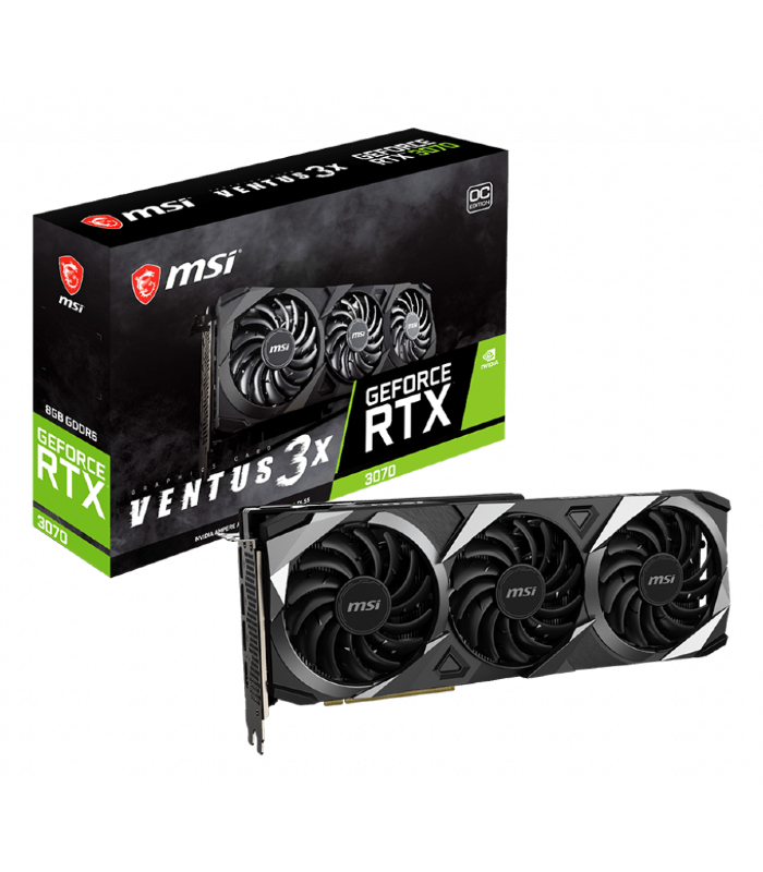 MSI GeForce RTX 3070 VENTUS 3X 8G OC LHR Graphic Card