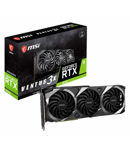MSI GeForce RTX 3070 VENTUS 3X 8G LHR Graphic Card