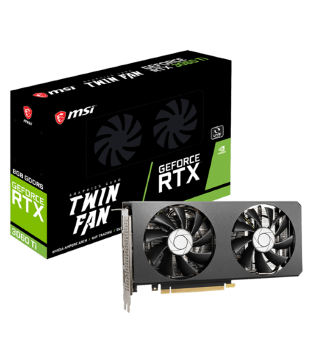 MSI GeForce RTX 3060 Ti TWIN FAN 8G LHR Graphic Card