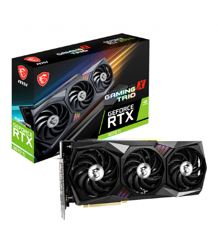 MSI GeForce RTX 3070 Ti GAMING X TRIO 8G Graphic Card MSI GeForce RTX 3070 Ti GAMING X TRIO 8G Graphic Card