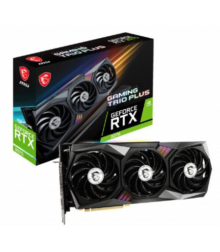 MSI GeForce RTX 3070 GAMING TRIO PLUS 8G LHR Graphic Card