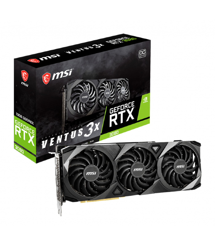 MSI GeForce RTX 3080 VENTUS 3X 10G  Graphic Card