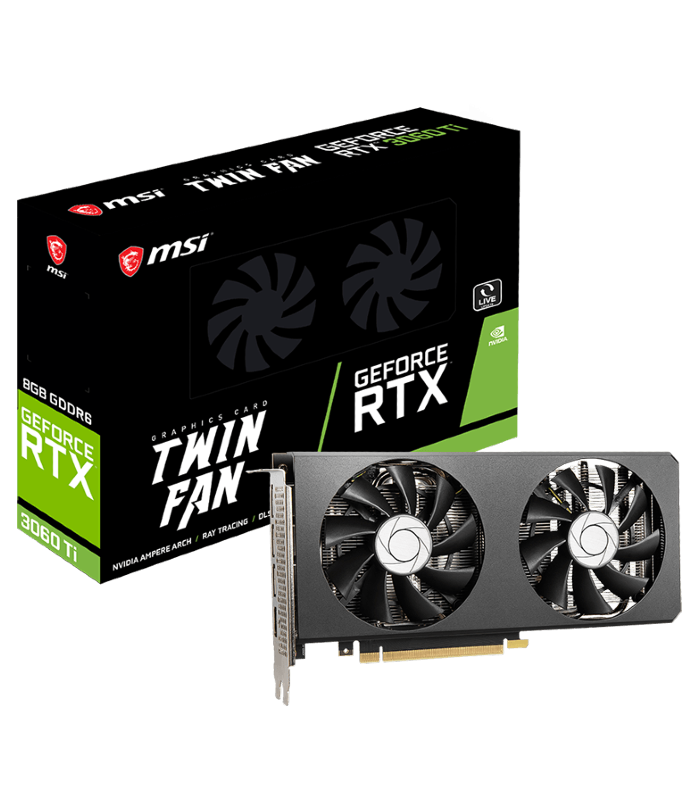 MSI GeForce RTX 3060 Ti TWIN FAN Graphic Card MSI GeForce RTX 3060 Ti TWIN FAN Graphic Card