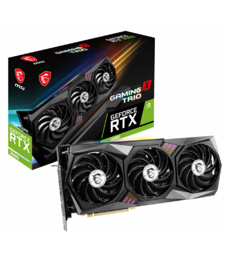 MSI GeForce RTX 3060 GAMING X TRIO 12G Graphic Card