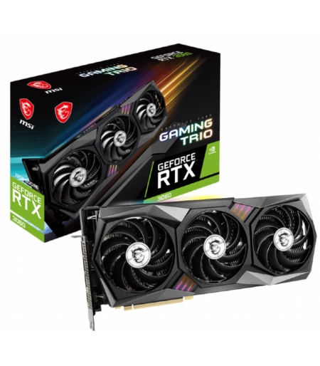 MSI GeForce RTX 3060 GAMING TRIO 12G Graphic Card
