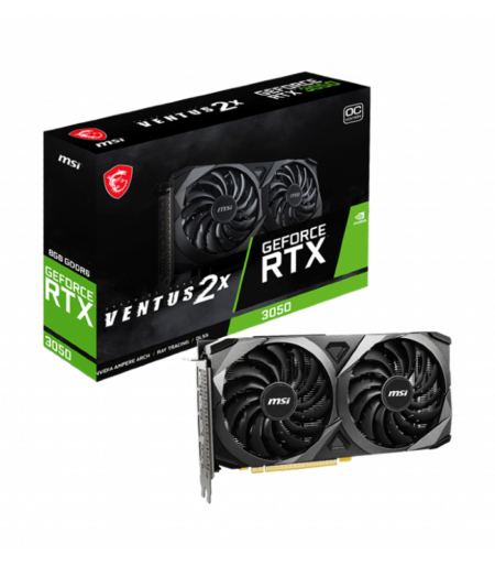 MSI GeForce RTX 3050 VENTUS 2X 8G OC