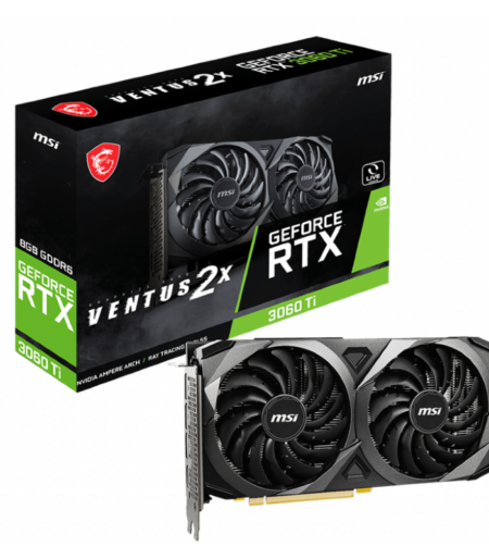 MSI GeForce RTX 3060 Ti VENTUS 2X 8G V1 LHR Graphic Card
