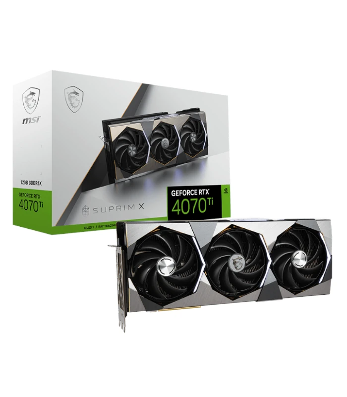 MSI GeForce RTX™ 4070 Ti SUPRIM X 12G Graphic Card MSI GeForce RTX™ 4070 Ti SUPRIM X 12G Graphic Card