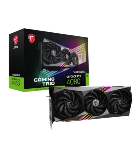 MSI GeForce RTX™ 4080 16GB GAMING TRIO Graphic Card