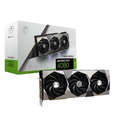 MSI GeForce RTX™ 4080 16GB SUPRIM Graphic Card