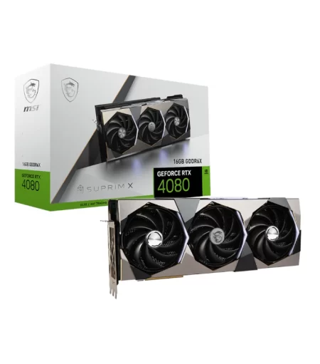 MSI GeForce RTX™ 4080 16GB SUPRIM X Graphic Card