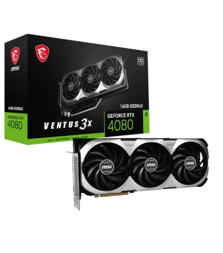 MSI GeForce RTX™ 4080 16GB VENTUS 3X OC Graphic Card