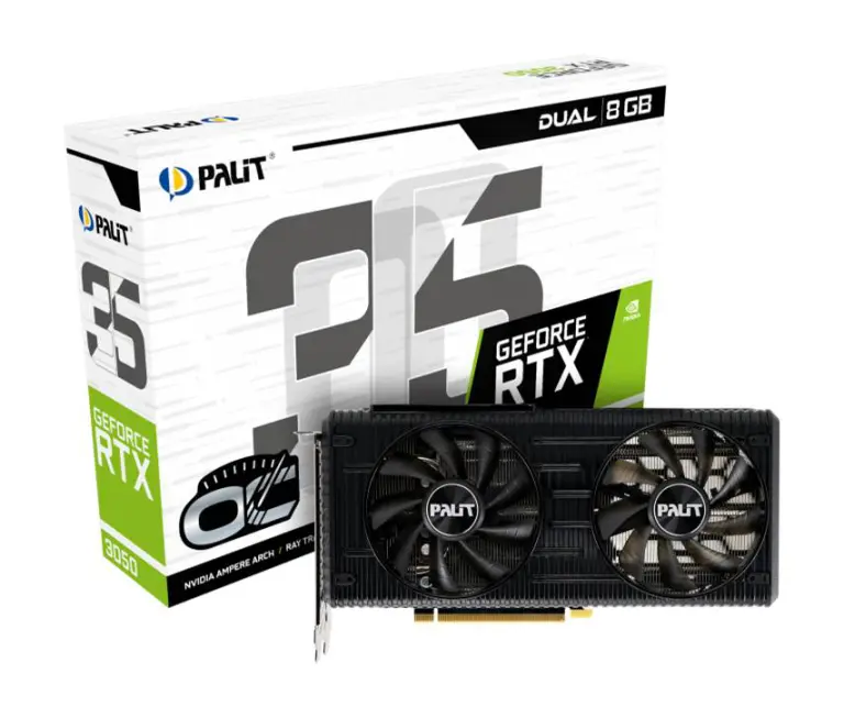 Palit GeForce RTX 3050 Dual OC Graphic Card - Image 2