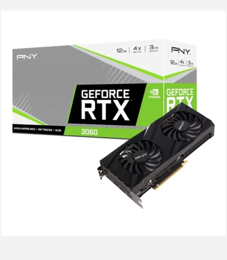 PNY GeForce RTX 3060 12GB VERTO Dual Fan Graphic Card