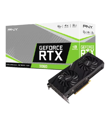 PNY GeForce RTX 3060 8GB VERTO Dual Fan Graphic Card