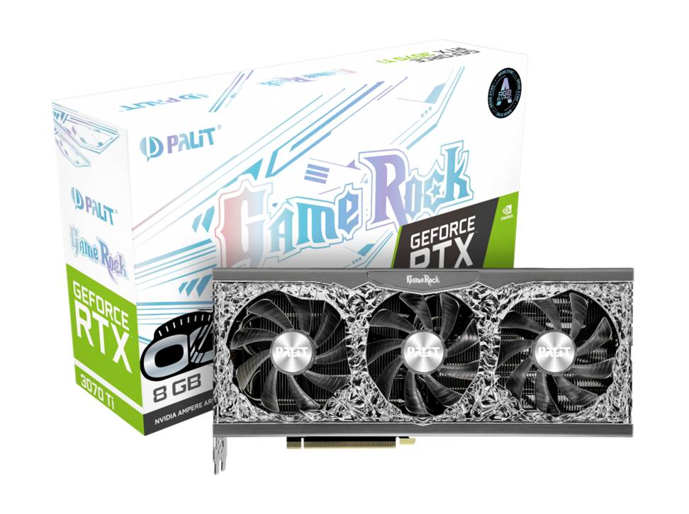 306as.jpg Palit GeForce RTX 3070 GameRock OC Graphic Card - Image 1