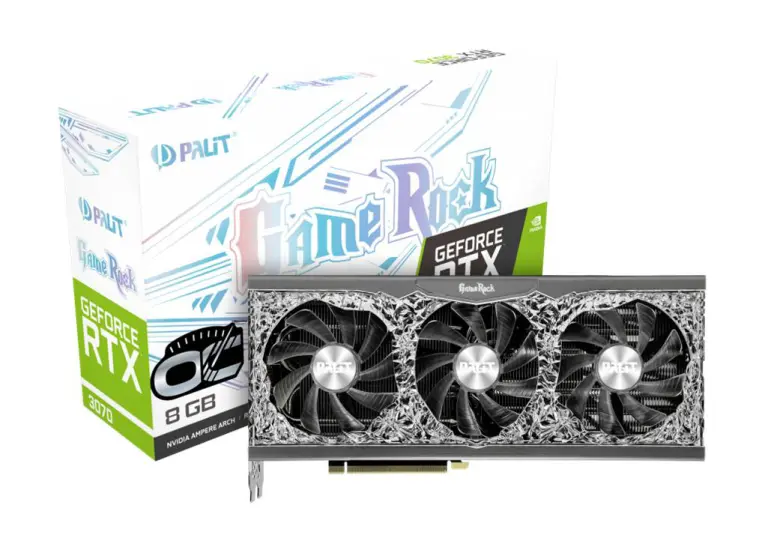 Palit	GeForce RTX 3070 GameRock OC V1 Graphic Card - Image 3