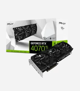 PNY GeForce RTX 4070 Ti 12GB Verto LED Triple Fan Graphic Card - Image 4