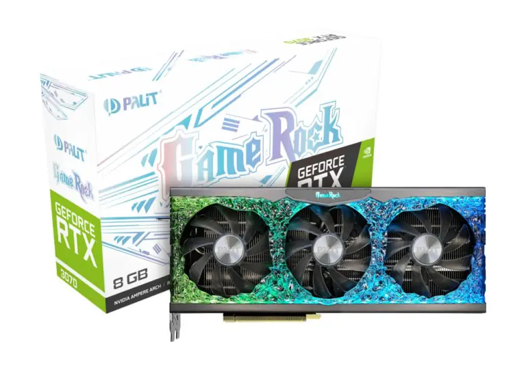 Palit GeForce RTX 3070 GameRock Graphic Card - Image 2