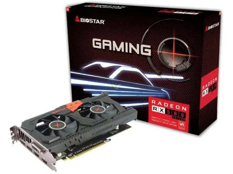 Biostar AMD Radeon RX580  2048SP 8GB Graphic Card