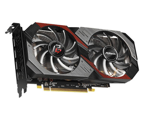 ASROCK AMD RX 5500 XT Phantom Gaming D 8G OC Graphic Card - Image 2