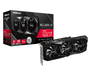 ASROCK AMD RX 5600 XT Challenger Pro 6G OC Graphic Card