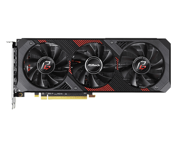 ASROCK AMD RX 5600 XT Phantom Gaming D3 6G OC Graphic Card - Image 2