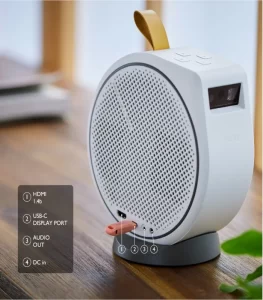 Benq GV30 Portable Projector with Extra Bass Bluetooth Speaker - Image 3