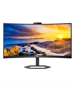 PHILIPS 34E1C5600HE LCD Monitor with Windows Hello Webcam - Image 4