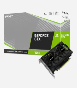 PNY GeForce® GTX 1650 4GB Dual Fan Low Profile Graphic Card - Image 4