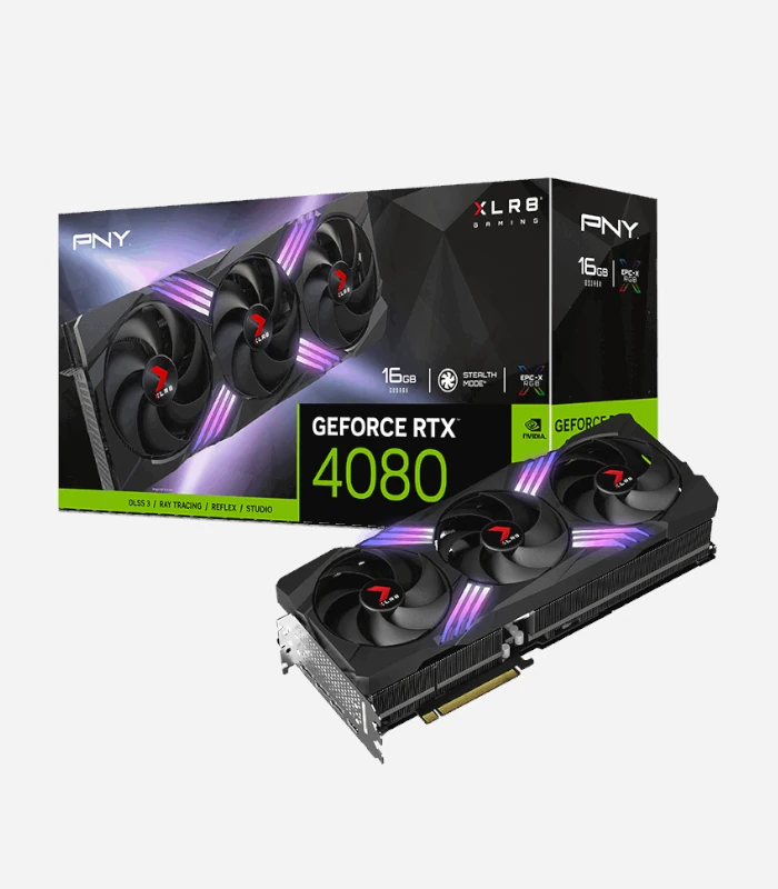 PNY GeForce RTX™ 4080 16GB XLR8 Gaming Graphic Card PNY GeForce RTX™ 4080 16GB XLR8 Gaming Graphic Card