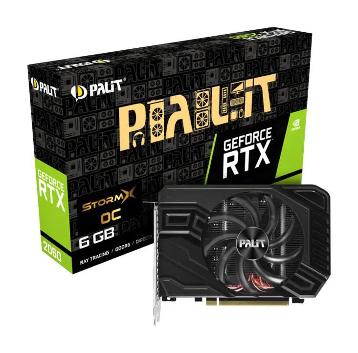 Palit	GeForce RTX 2060 StormX OC Graphic Card - Image 2