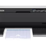 High speed Impressive print speed of 487 cps (10cpi) with 1+6 copies ; Quality The 106 column capacity with 24 pins means greater quality .