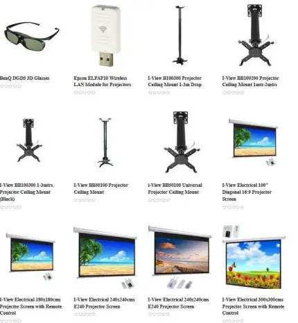 Premium Projector Accessories – Enhance Your Viewing Experience | ABVision
