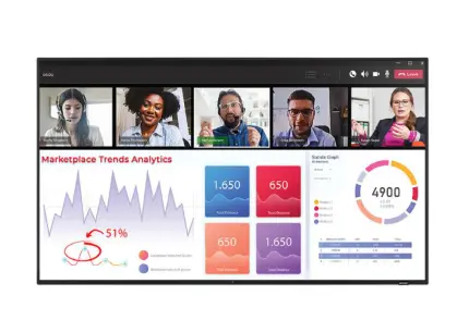 PN-VC64H Series Intelligent Touch Boards – 4K Interactive Display